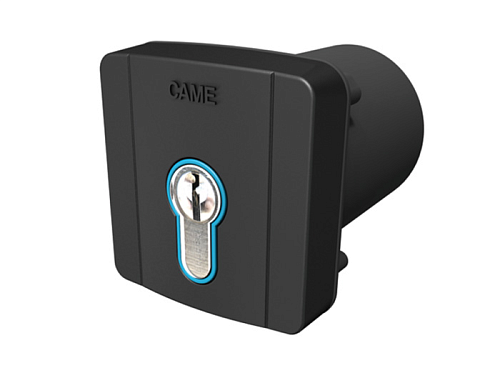 Купить Встраиваемый ключ-выключатель CAME SELD2FDG с цилиндром замка DIN и синей подсветко с доставкой и установкой в Кропоткине