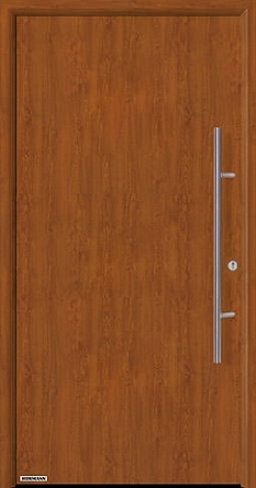 Заказать входные двери Hormann Thermo 65, Мотив 010 с декором поверхности под древесину в Кропоткине