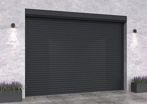 Рулонные ворота для гаража Алютех Trend с алюминиевым профилем PD/77 и высокой защитой от взлома с доставкой в Кропоткине 